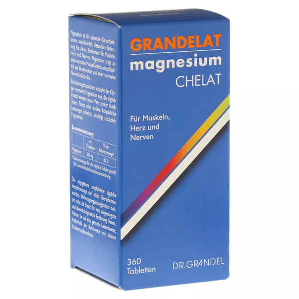 Grandelat MAG 60 MAGNESIUM Tabletten 360 St