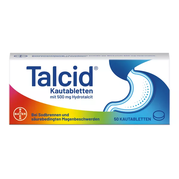 Talcid Tablette 0,5 G 50 St