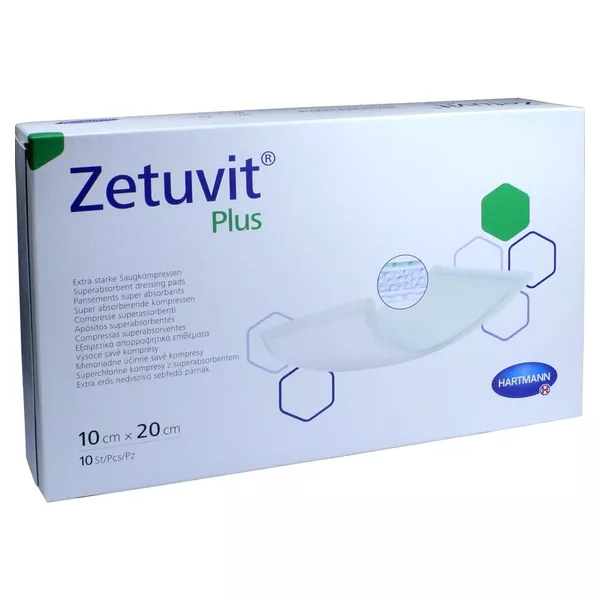 Zetuvit Plus steril 10 x 20 cm 10 St