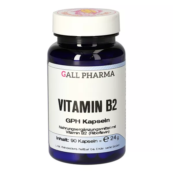 Vitamin B2 GPH 1,6 mg Kapseln 90 St
