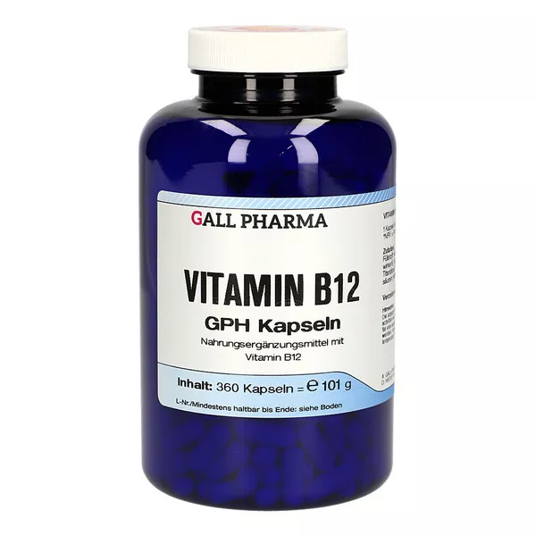 Vitamin B12 GPH 3 µg Kapseln 360 St