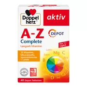 Produktabbildung: Doppelherz aktiv A-Z Depot Langzeit-Vitamine 40 St