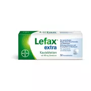 Produktabbildung: Lefax extra Kautabletten: Hilfe bei Blähungen
