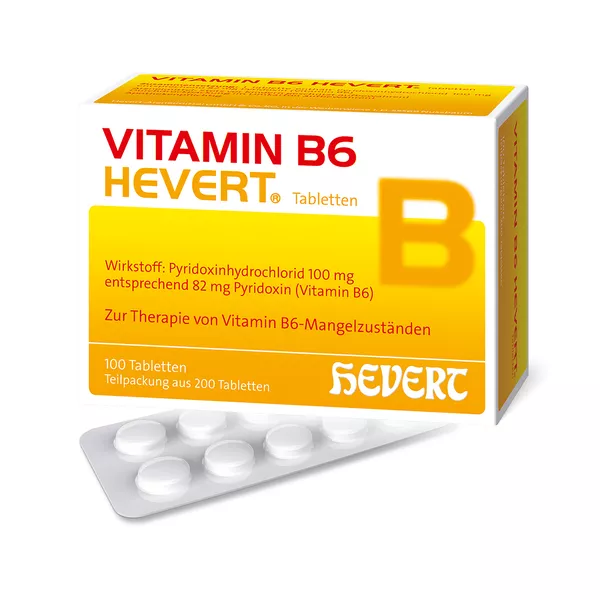 Vitamin B6 Hevert Tabletten 200 St