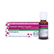 Produktabbildung: Cetirizin HEXAL Tropfen bei Allergien 10 ml