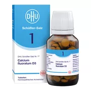 Produktabbildung: DHU Schüßler-Salz Nr. 1 Calcium fluoratum D3 200 St