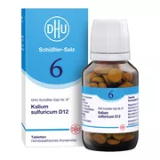 Produktabbildung: DHU Schüßler-Salz Nr. 6 Kalium sulfuricum D12 200 St