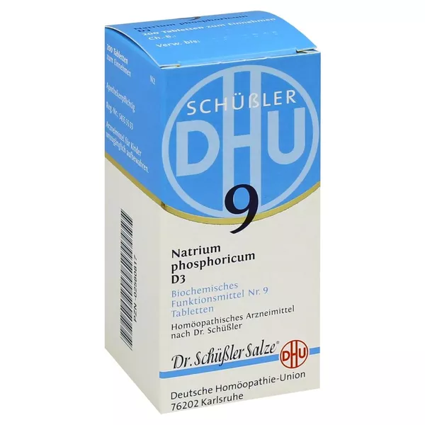 DHU Schüßler-Salz Nr. 9 Natrium phosphoricum D3, 200 St.
