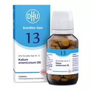 Produktabbildung: DHU Schüßler-Salz Nr. 13 Kalium arsenicosum D6 200 St