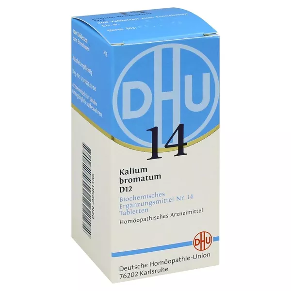 DHU Schüßler-Salz Nr. 14 Kalium bromatum D12 200 St