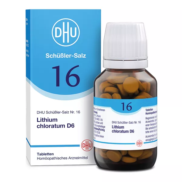 DHU Schüßler-Salz Nr. 16 Lithium chloratum D6 200 St