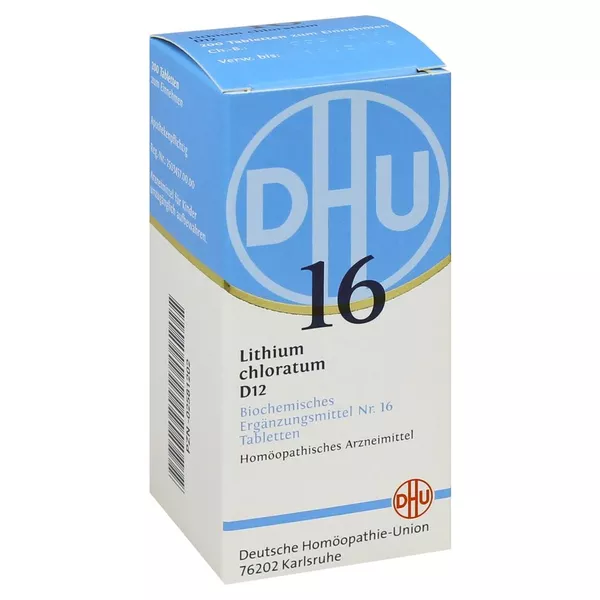 DHU Schüßler-Salz Nr. 16 Lithium chloratum D12 200 St