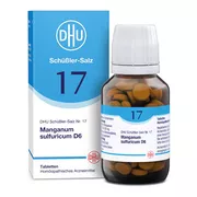 Produktabbildung: DHU Schüßler-Salz Nr. 17 Manganum sulfuricum D6 200 St