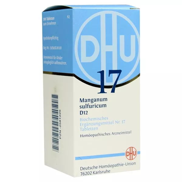 DHU Schüßler-Salz Nr. 17 Manganum sulfuricum D12 200 St