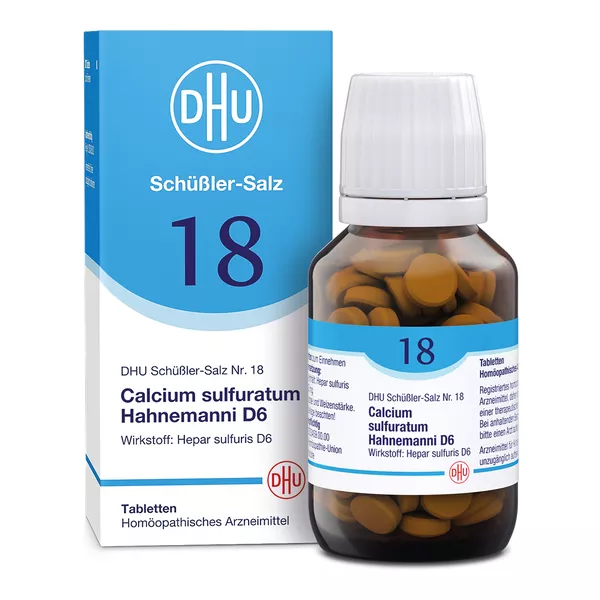 DHU Schüßler-Salz Nr. 18 Calcium sulfuratum Hahnemanni D6 200 St