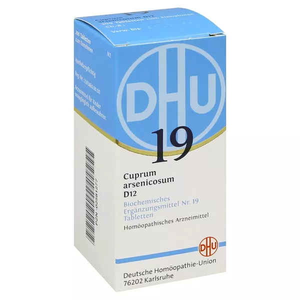 DHU Schüßler-Salz Nr. 19 Cuprum arsenicosum 12 200 St