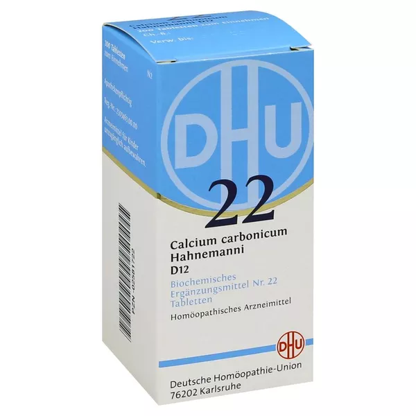 DHU Schüßler-Salz Nr. 22 Calcium carbonicum Hahnemanni D12 200 St