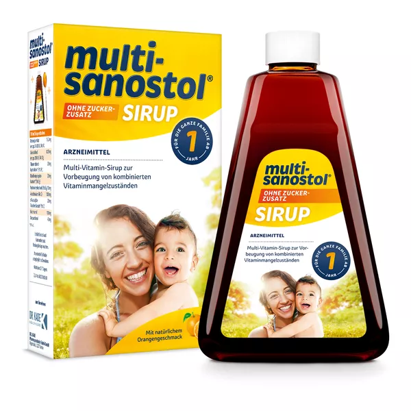 Multi Sanostol Sirup ohne Zuckerzusatz 260 g 260 g