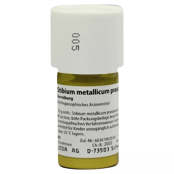 Stibium Metallicum Praeparatum D 10 Trit 20 g