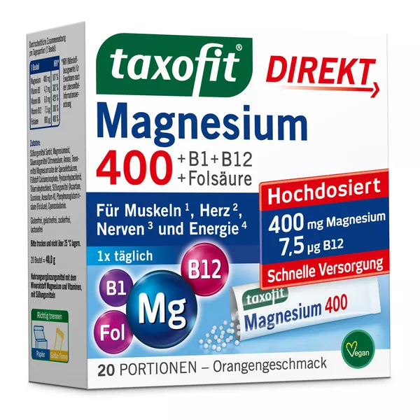 Taxofit Magnesium 400 20 St