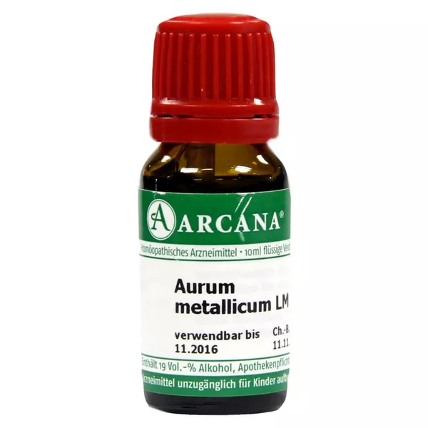 Aurum Metallicum LM 12 Dilution 10 ml