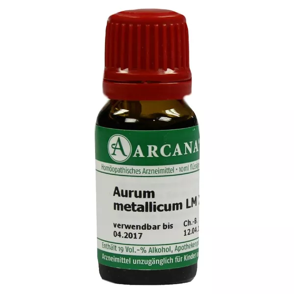 Aurum Metallicum LM 18 Dilution 10 ml