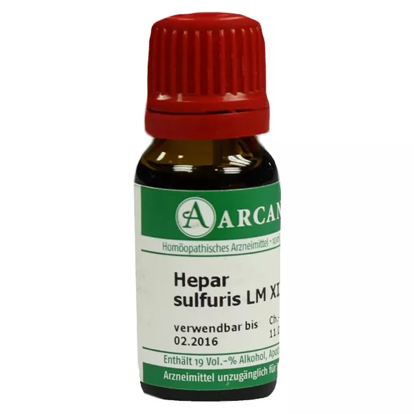 Hepar Sulfuris LM 12 Dilution 10 ml