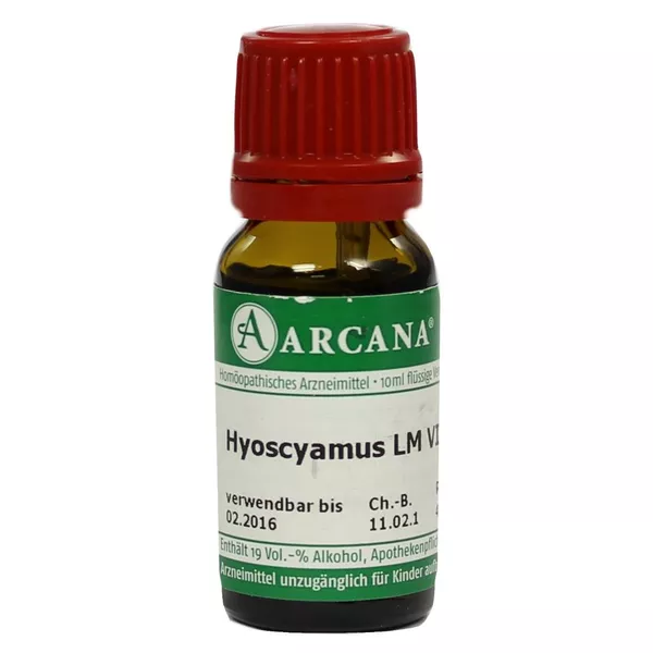 Hyoscyamus LM 6 Dilution 10 ml