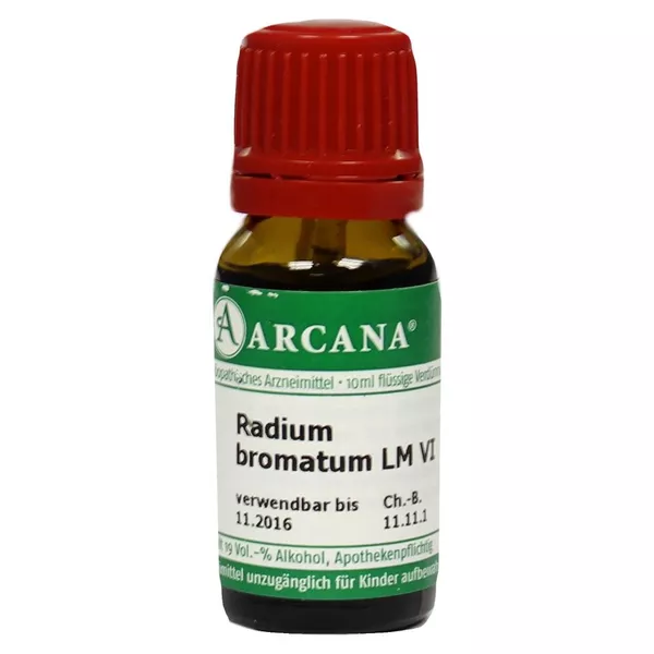 Radium Bromatum LM 6 Dilution 10 ml