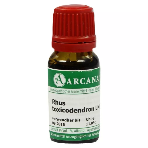 RHUS Toxicodendron LM 12 Dilution 10 ml