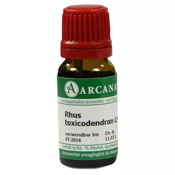 RHUS Toxicodendron LM 18 Dilution 10 ml