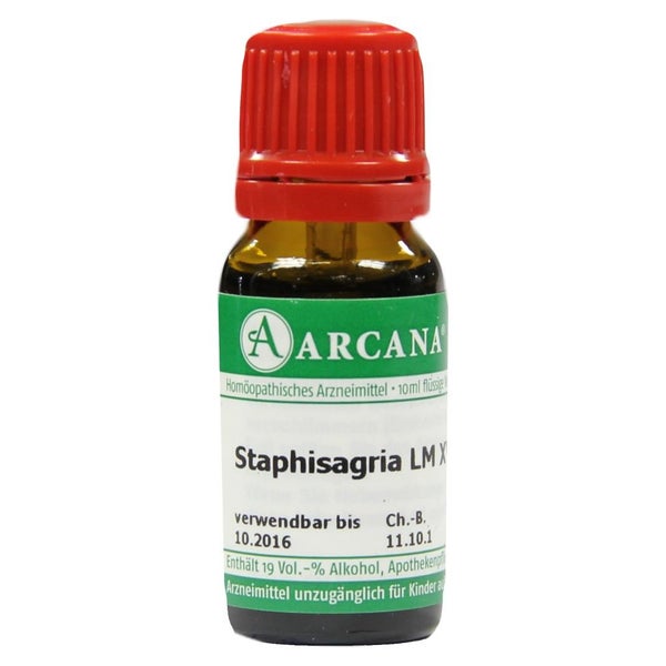 Staphisagria LM 18 Dilution 10 ml