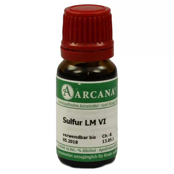 Sulfur LM 6 Dilution 10 ml