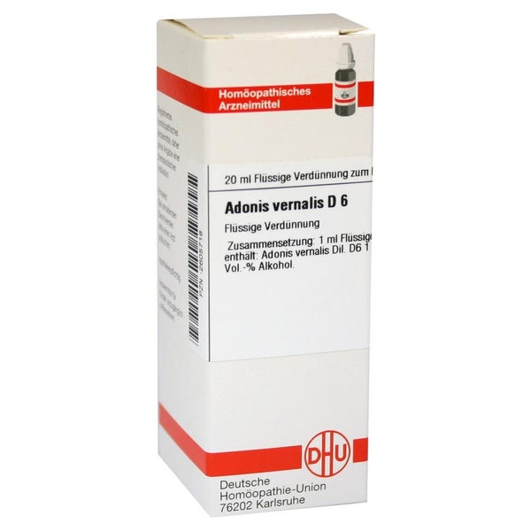 Adonis Vernalis D 6 Dilution 20 ml