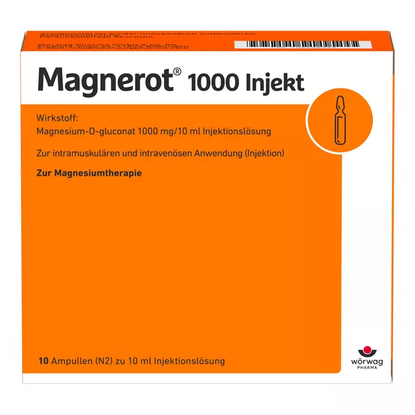 Magnerot 1.000 Injekt 10X10 ml