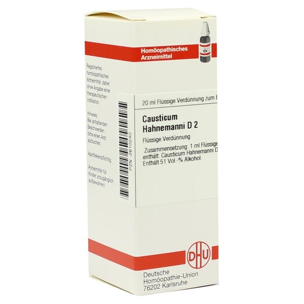 Causticum Hahnemanni D 2 Dilution 20 ml