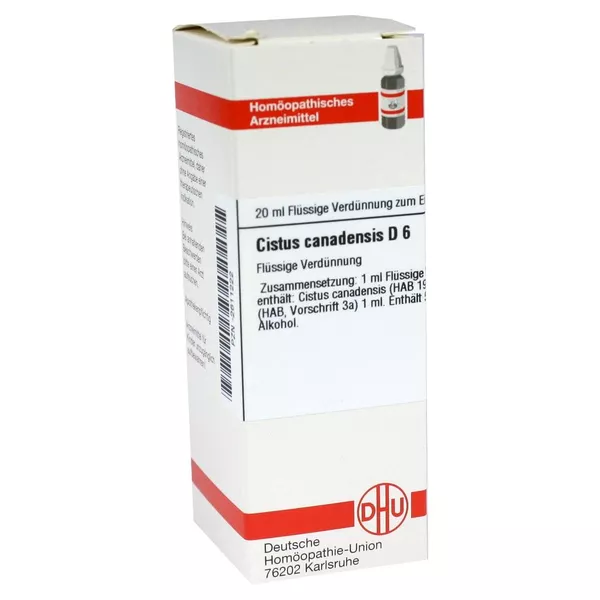 Cistus Canadensis D 6 Dilution 20 ml