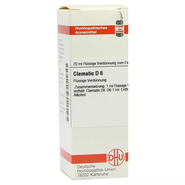 Clematis D 6 Dilution 20 ml