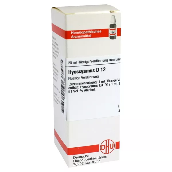Hyoscyamus D 12 Dilution 20 ml