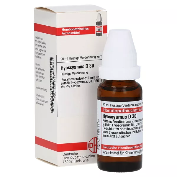 Hyoscyamus D 30 Dilution 20 ml