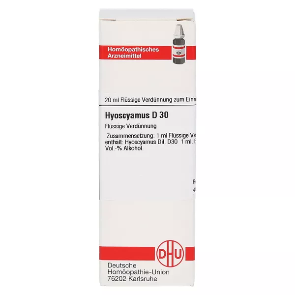 Hyoscyamus D 30 Dilution 20 ml