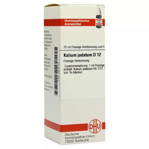 Kalium Jodatum D 12 Dilution 20 ml