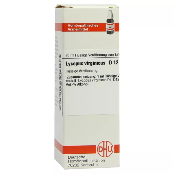 Lycopus Virginicus D 12 Dilution 20 ml