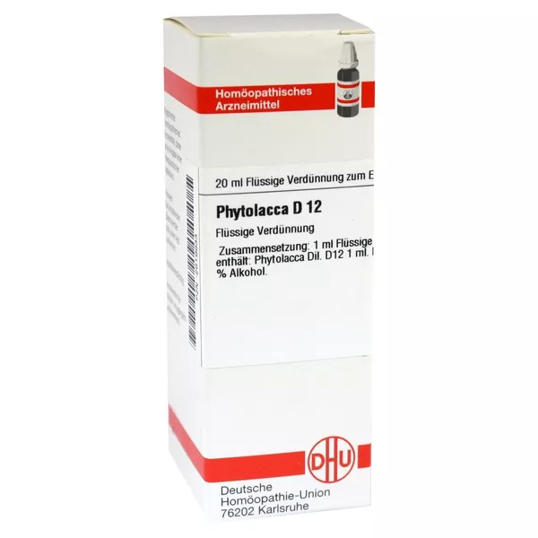 Phytolacca D 12 Dilution 20 ml