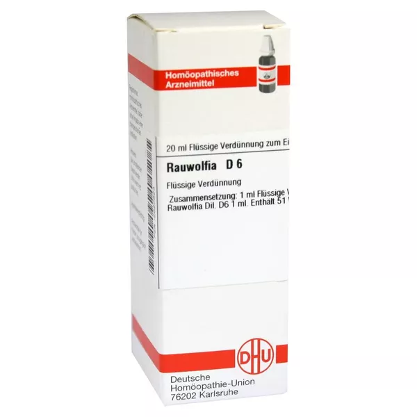 Rauwolfia D 6 Dilution 20 ml