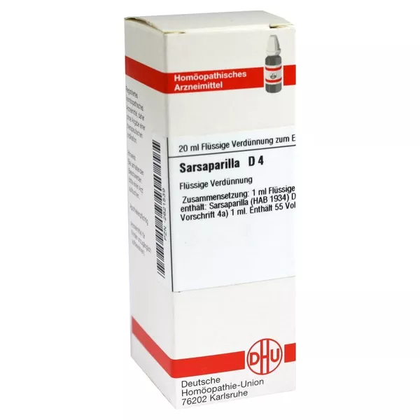 Sarsaparilla D 4 Dilution 20 ml