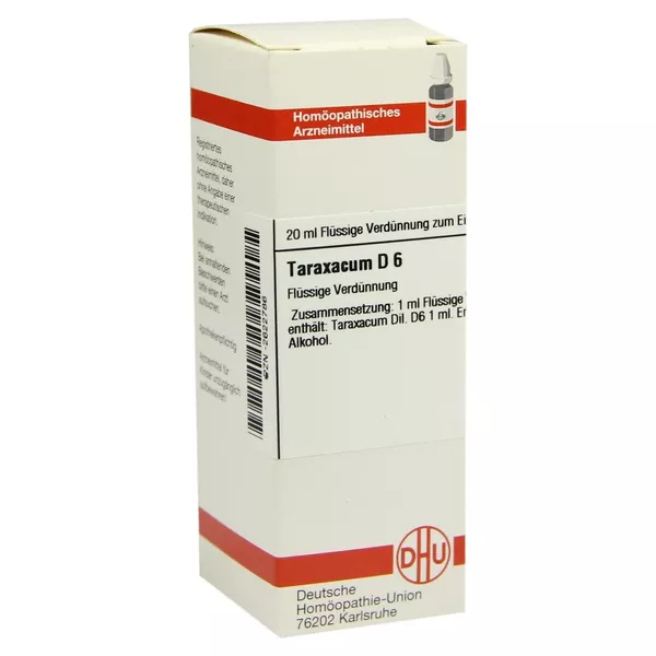 Taraxacum D 6 Dilution 20 ml