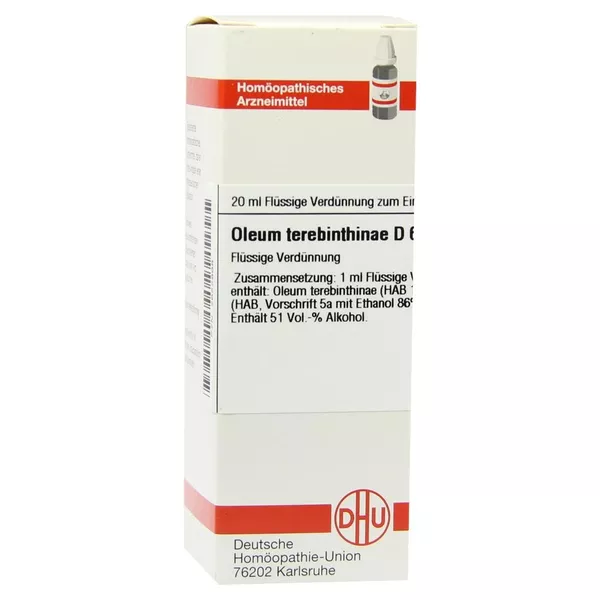 Oleum Terebinthinae D 6 Dilution 20 ml
