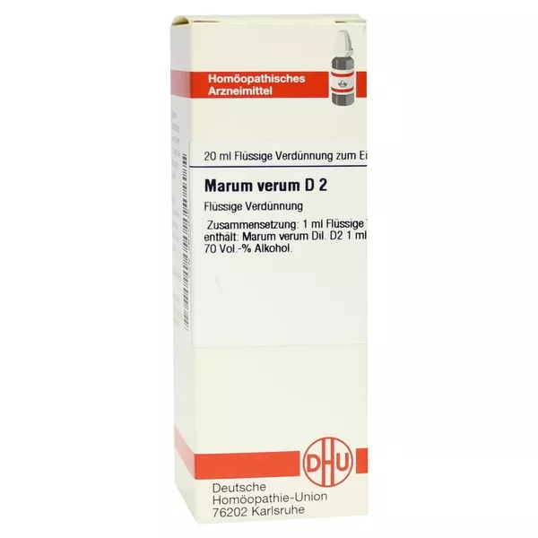 Marum Verum D 2 Dilution 20 ml