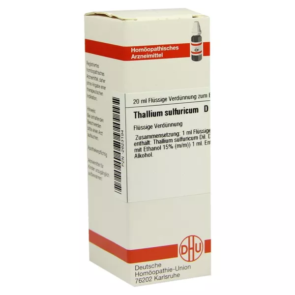 Thallium Sulfuricum D 12 Dilution 20 ml